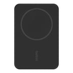 Belkin 5K Magnetic Wireless 5000mAh Power Bank + Kick Stand - Black - Oraxxi
