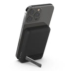 Belkin 5K Magnetic Wireless 5000mAh Power Bank + Kick Stand - Black - Oraxxi