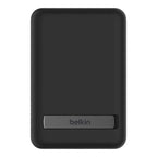 Belkin 5K Magnetic Wireless 5000mAh Power Bank + Kick Stand - Black - Oraxxi
