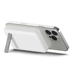 Belkin 5K Magnetic Wireless 5000mAh Power Bank + Kick Stand - White - Oraxxi