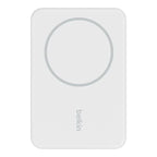 Belkin 5K Magnetic Wireless 5000mAh Power Bank + Kick Stand - White - Oraxxi
