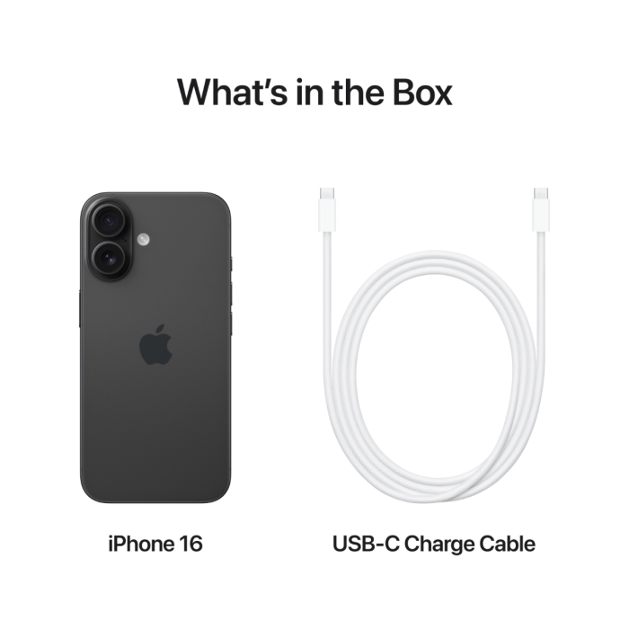 iPhone 16 128GB - Black - Oraxxi