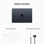 MacBook Air 13 - inch | Apple M2 chip | 8 - core CPU 8 - core GPU | 16GB | 256GB - Midnight - Oraxxi