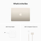 MacBook Air 13 - inch | Apple M2 chip | 8 - core CPU 8 - core GPU | 16GB | 256GB - Starlight - Oraxxi
