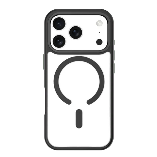 Moov Luxe Edge Case with MagSafe for iPhone 17 Pro - Black - Oraxxi