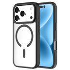 Moov Luxe Edge Case with MagSafe for iPhone 17 Pro - Black - Oraxxi